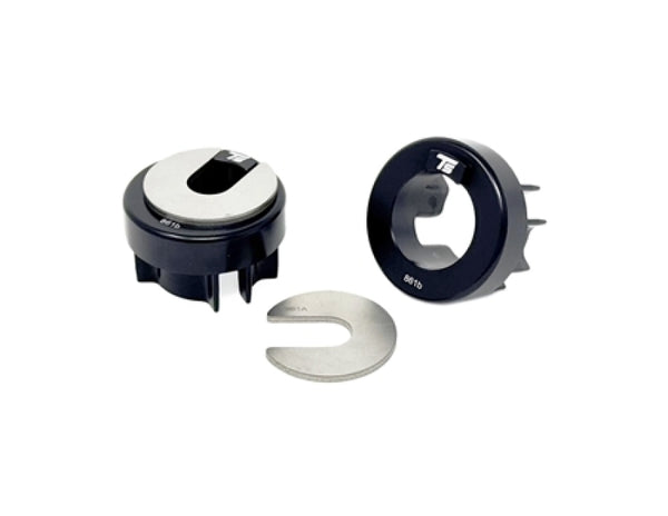 Torque Solution 05-09 Audi S4 (B7) / 03-05 Audi S4 (B6) Billet Rear Differential Mount Insert - Bull Strap