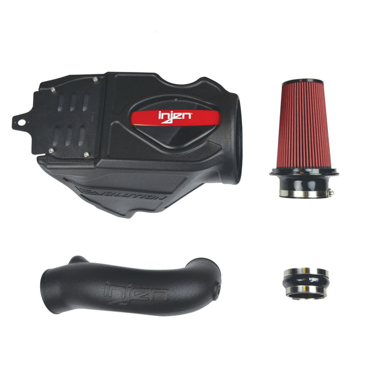 Injen 2018 Jeep Wrangler 3.6L Evolution Air Intake w/Oiled Filter - Bull Strap