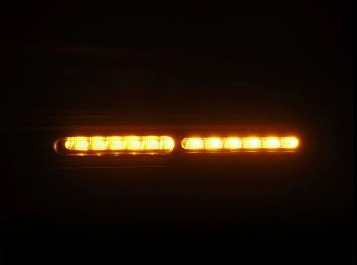 AlphaRex 23-25 Nissan Z Nova-Series Twin-Loop Style Prismatic LED Tail Lights - Black - Bull Strap