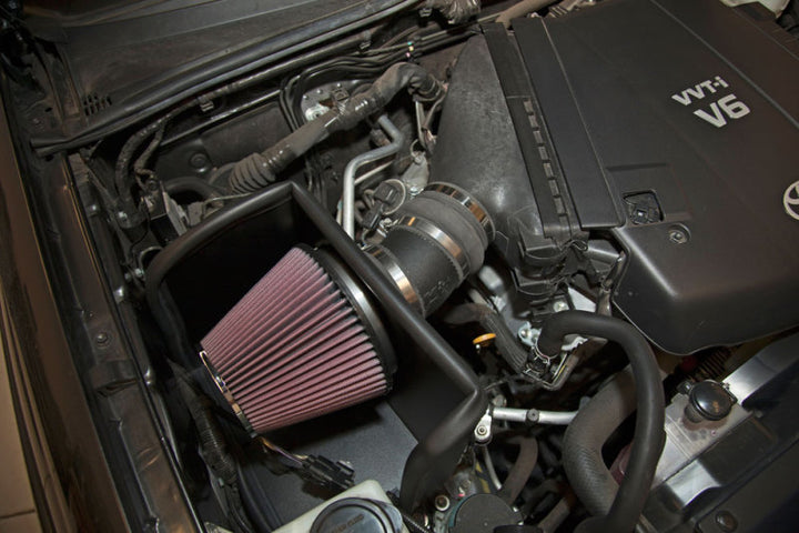 K&N 05-14 Toyota Tacoma 4.0L V6 Performance Air Intake Kit - Bull Strap