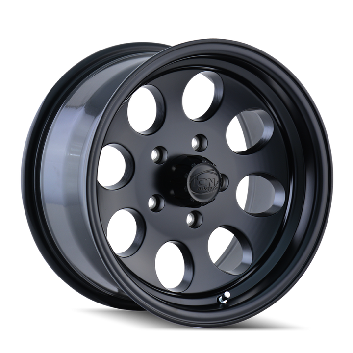 ION Type 171 18x9 / 8x165.1 BP / 0mm Offset / 130.8mm Hub Matte Black Wheel - Bull Strap