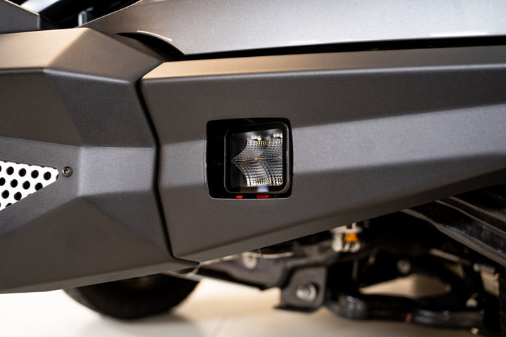 DV8 Offroad 3in Cube LED Light 40W Pod Light 5W LED - Bull Strap