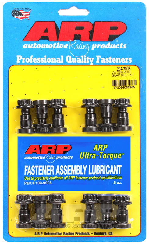 ARP VW 02M Ring Gear Bolt Kit - Bull Strap