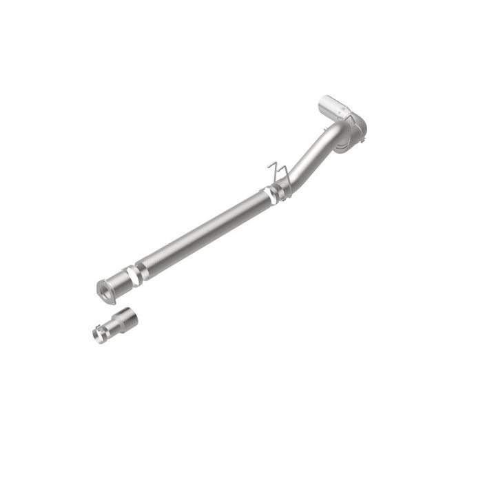 MagnaFlow 08-17 Ford F-250/F-350/F-450 6.4L/6.7L DPF-Back SS 5in Single Passenger Side Rear Exit - Bull Strap