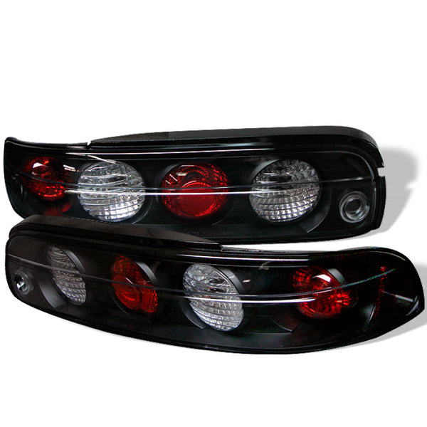 Spyder Lexus SC 300/SC 400 95-00 Euro Style Tail Lights Black ALT-YD-LSC300-BK - Bull Strap