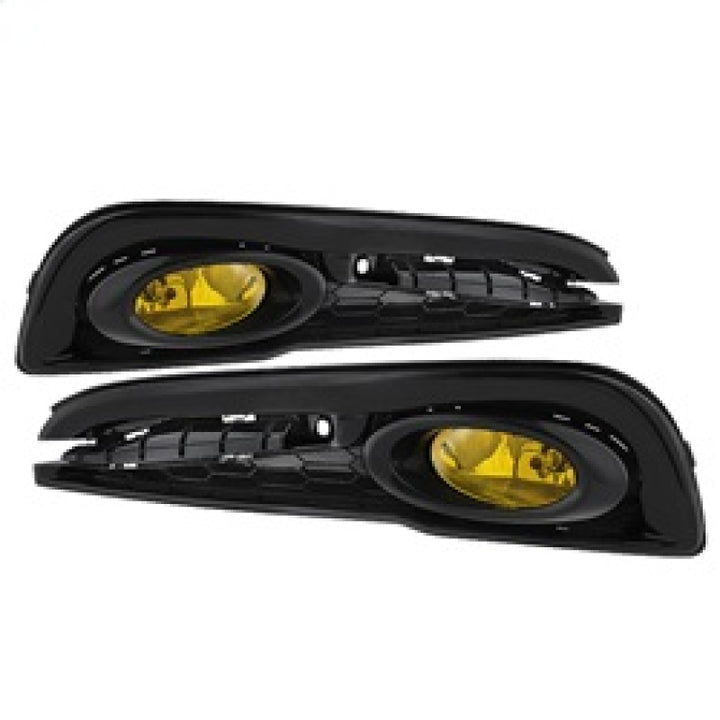 Spyder Honda Civic 2013-2014 4dr OEM Fog Light W/Switch Yellow FL-HC2013-4D-Y - Bull Strap