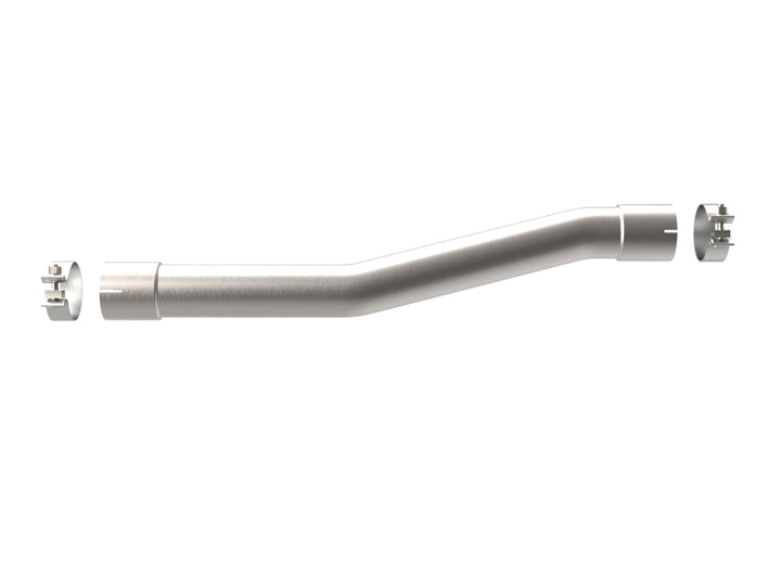 Apollo GT Series 409 Stainless Steel Muffler Delete Pipe GM Silverado/Sierra 1500 19-20 V8-5.3L - Bull Strap