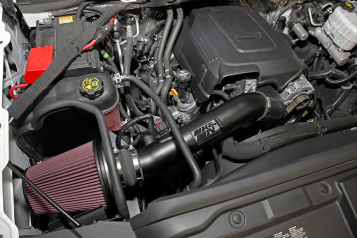 K&N 2016 Chevy Silverado 3500/2500 - GMC Sierra 3500/2500 High Flow Performance Kit - Bull Strap