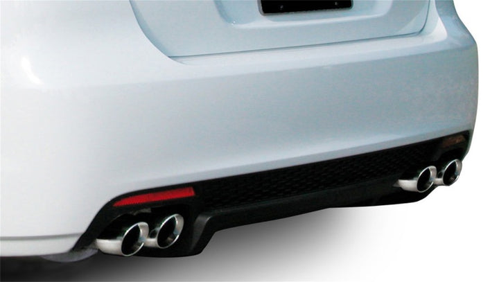 Corsa 2008-2009 Pontiac G8 GXP 6.0L V8 Polished Sport Cat-Back + XO Exhaust - Bull Strap