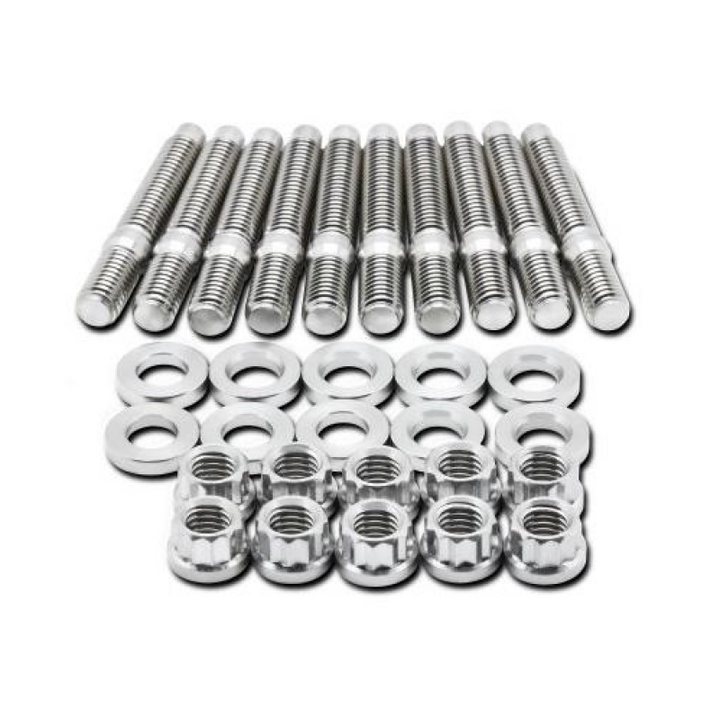 BLOX Racing BLOX Racing Manifold M8x1.25x45mm Stud Kit 10-piece - Bull Strap