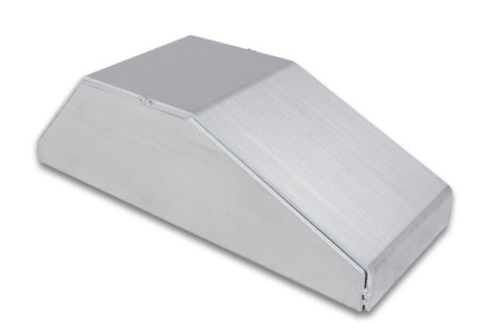 Vibrant I/C End Tank 4.5in Wide 11.8in Long 3.5in Tall Use w/ Horizontal I/C Core 12834 - 5052 Alum - Bull Strap