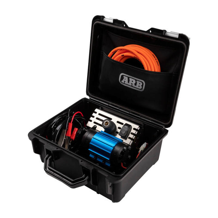 ARB Portable 12V Air Compressor Single Motor - Bull Strap