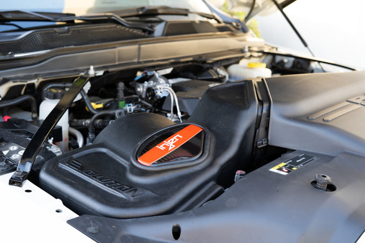 Injen 19-22 Ram 2500/3500 I6-6.7L Diesel Evolution Intake - Oiled Filter - Bull Strap