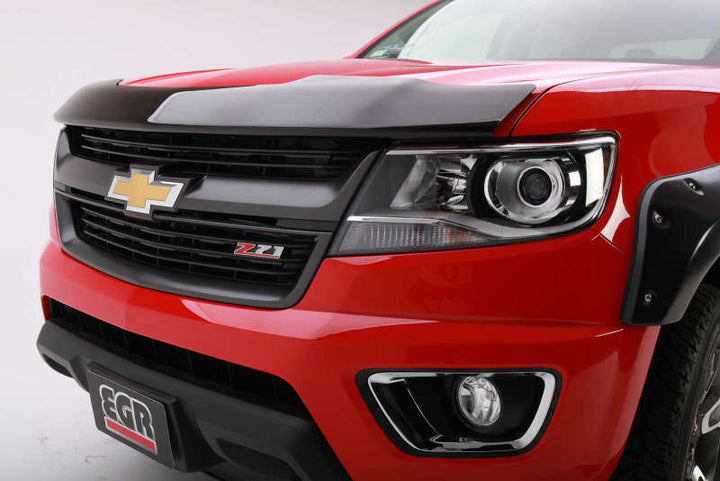 EGR 15+ Chev Colorado Superguard Hood Shield (301391) - Bull Strap