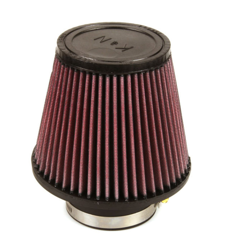 K&N Filter Universal Rubber Filter 3 Inch Flange 6 inch Base 4 inch Top 5 inch Height - Bull Strap