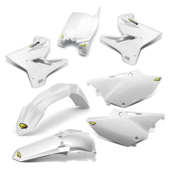 Cycra 15-21 Yamaha YZ125 Powerflow Body Kit - White - Bull Strap