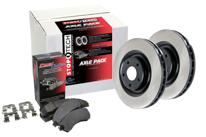 Centric OE Coated Rear Brake Kit (2 Wheel) - Bull Strap