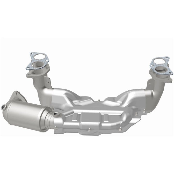 MagnaFlow Conv Direct Fit OEM 16-17 Subaru Impreza/Forester Underbody - Bull Strap