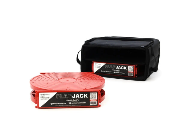 Weigh Safe Flap Jack Block (x2) w/Bag - Bull Strap