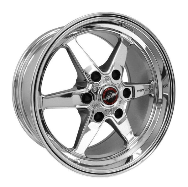 Race Star 93 Truck Star 20x9.00 6x5.50bc 5.92bs Direct Drill Chrome Wheel - Bull Strap