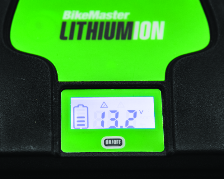 BikeMaster Lithium Ion 2.0 Battery - BMP9-FP - Bull Strap