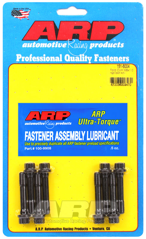 ARP Ford CVH M8 x 1.0 Rod Bolt Kit - Bull Strap