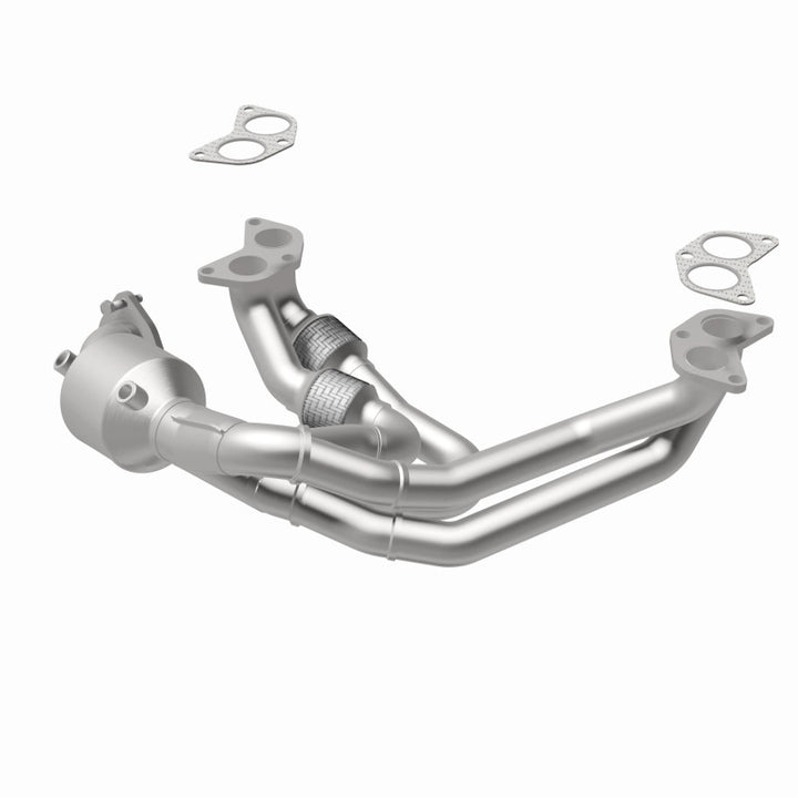 MagnaFlow Conv Direct Fit OEM 16-17 Subaru Impreza/Forester Underbody - Bull Strap