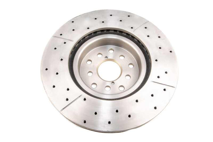 DBA 05-08 Legacy GT Front Drilled & Slotted Street Series Rotor - Bull Strap
