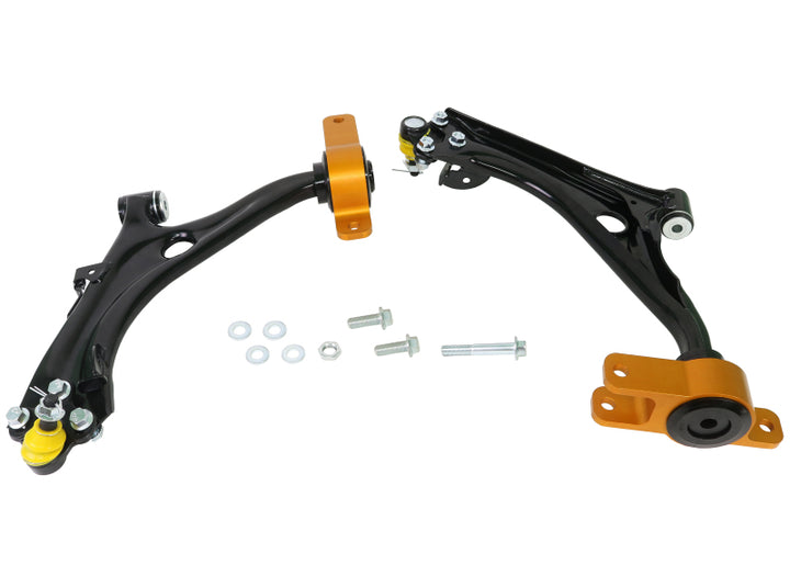 Whiteline 16-20 Honda Civic Front Lower Control Arm - Bull Strap