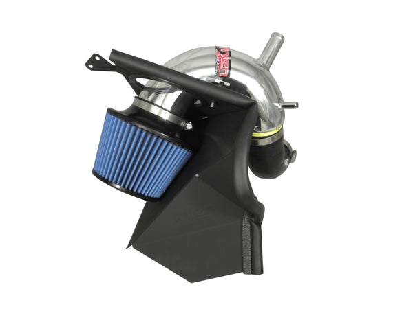 Injen 13-14 Hyundai Genesis Coupe 2.0L 4cyl Turbo GDI Polished Short Ram Intake w/ Heat Shield - Bull Strap
