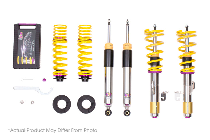 KW Coilover Kit V3 Audi RS4 (QB6)Sedan Quattro (Requires 68510141) - Bull Strap
