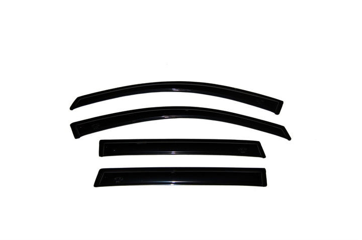 AVS 01-07 Toyota Sequoia Ventvisor Outside Mount Window Deflectors 4pc - Smoke - Bull Strap