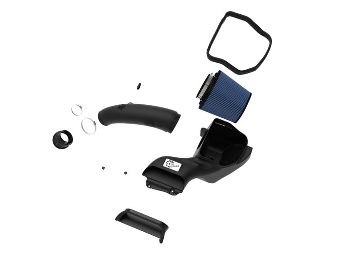 aFe 2021+ Ford F150 5.0L V8 MagnumFORCE Intake Stage-2 Pro 5R - Bull Strap