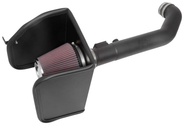 K&N 17-18 Chevrolet Colorado V6-3.6L F/I AirCharger Performance Intake - Bull Strap