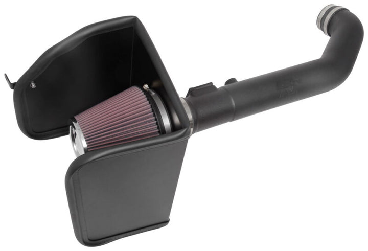 K&N 17-18 Chevrolet Colorado V6-3.6L F/I AirCharger Performance Intake - Bull Strap
