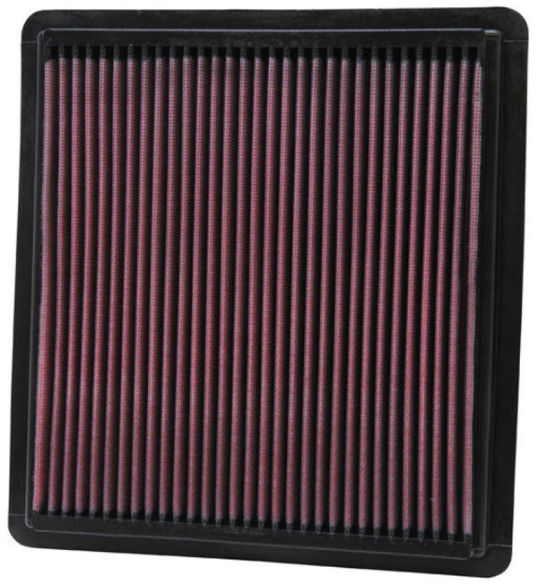 K&N 05-10 Ford Mustang 4.0L / 05-09 Mustang GT 4.6L Drop In Air Filter - Bull Strap