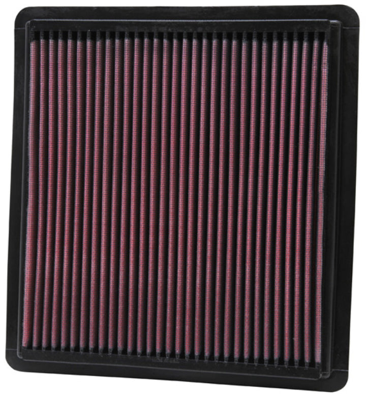 K&N 05-10 Ford Mustang 4.0L / 05-09 Mustang GT 4.6L Drop In Air Filter - Bull Strap