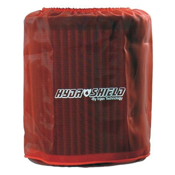 Injen Red Water Repellant Pre-Filter fits X-1022 6-1/2in Base / 8in Tall / 5-1/2in Top - Bull Strap