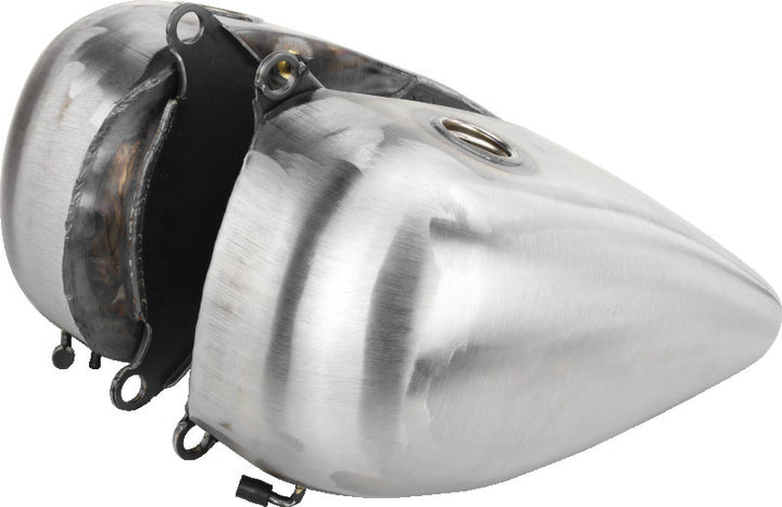 Bikers Choice 84-99 Softail 5 Gallon Flatside Gas Tanks Replaces H-D 61426-85 Pr - Bull Strap