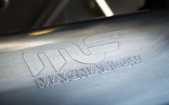 MagnaFlow Muffler Mag SS 14X4X4 2.5X2.5 - Bull Strap