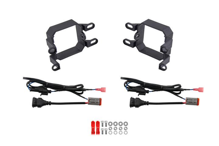 Diode Dynamics SS3 Type B Fog Light Mounting Kit - Bull Strap