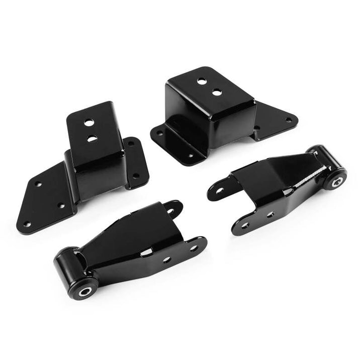 QA1 99-06 Chevrolet Silverado 1500 2WD Short Bed Single Adjustable 2-4in Rear Drop Kit - Bull Strap
