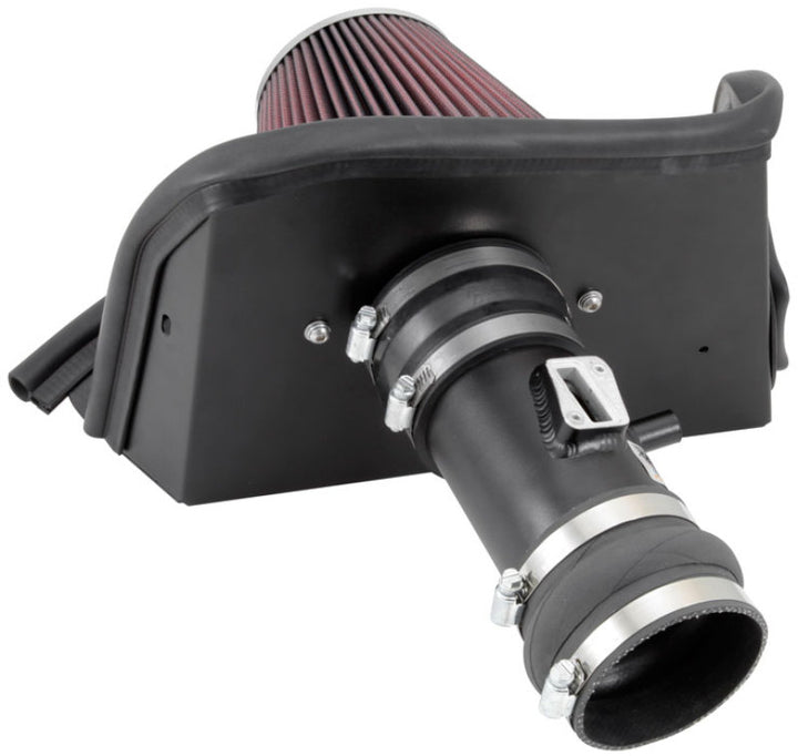 K&N 69 Series Typhoon Performance Intake Kit 13-14 Nissan Altima/Pathfinder 3.5L V6 - Bull Strap