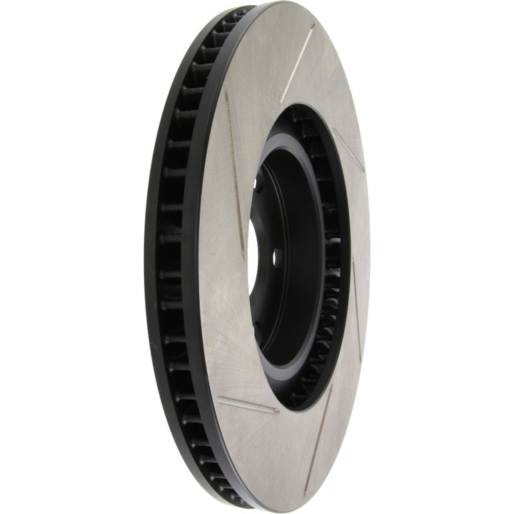 StopTech Power Slot 5/93-98 Supra Turbo Front Left SportStop Slotted Rotor - Bull Strap