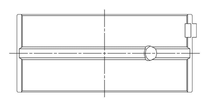 ACL Nissan L20/L24/L28 1998cc/2393cc/2753cc STD Size High Perf Main Bearing Set w/.001 Oil Clearance - Bull Strap