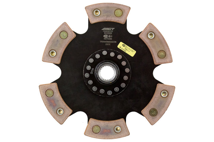 ACT 1981 Nissan 280ZX 6 Pad Rigid Race Disc - Bull Strap