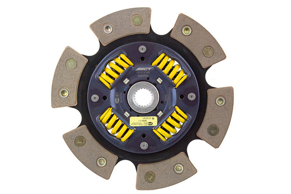 ACT 1995 Eagle Talon 6 Pad Sprung Race Disc - Bull Strap