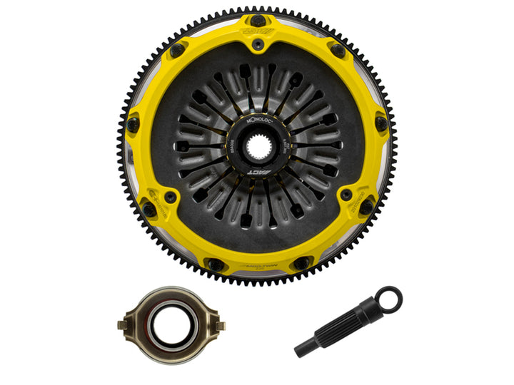 ACT EVO 10 5-Speed Only Mod Twin HD Street Kit Sprung Mono-Drive Hub Torque Capacity 700ft/lbs - Bull Strap