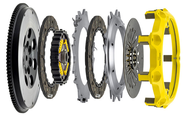 ACT EVO 8/9 5-Speed Only Mod Twin XT Street Kit Sprung Mono-Drive Hub Torque Capacity 875ft/lbs - Bull Strap