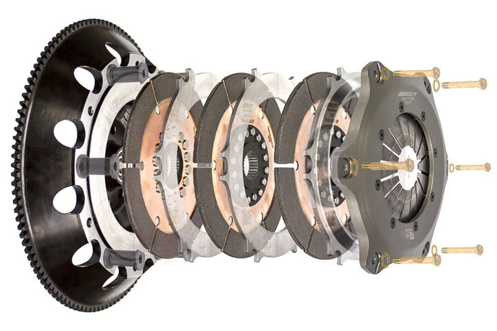 ACT Triple Disc HD/SI Race Clutch Kit - Bull Strap